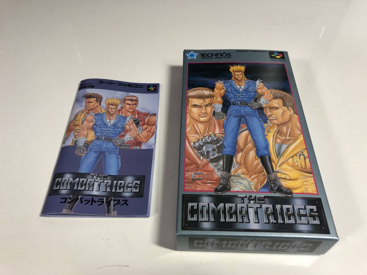 ★【希少】動作品 「SFC コンバットライブス 」 箱説付き スーパーファミコン　★ Z12-65_3