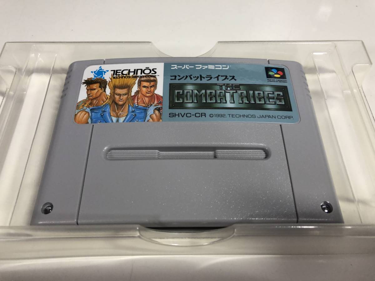 ★【希少】動作品 「SFC コンバットライブス 」 箱説付き スーパーファミコン　★ Z12-65_5