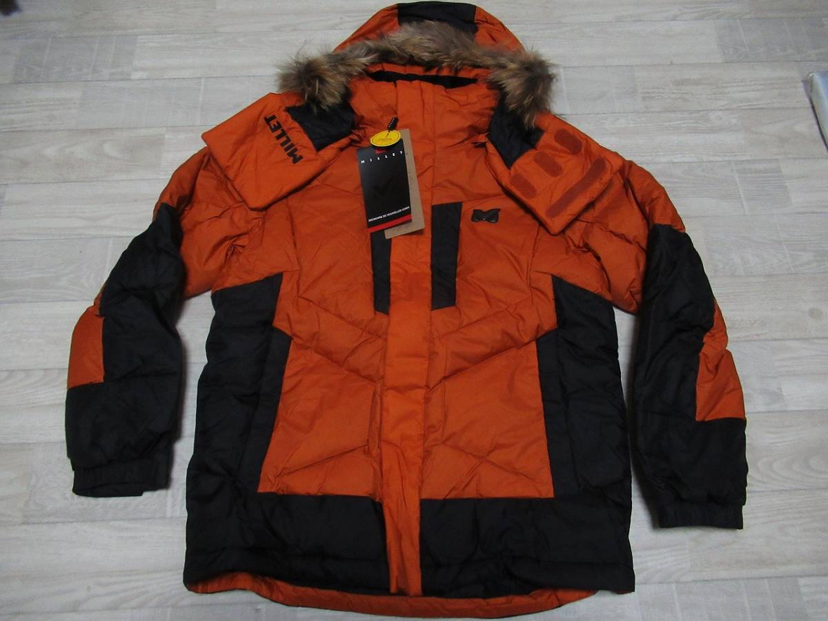  2333 MILLET ミレー ファーフード肉厚グースダウンジャケット L 定価46000(男性用)｜売買されたオークション情報、yahooの商品情報をアーカイブ公開 - オークファン 男性用
