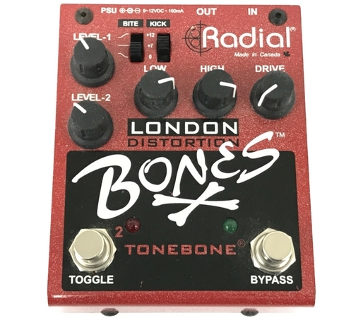 London Radial Bones Distortion Tonebone - RADIAL Radial