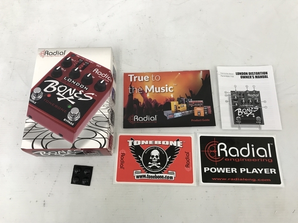 ラジアルTONEBONE PLEXITUBE ギターエフェクター Radial TONEBONE HOT BRITISH ギター エフェクター ラジアルTONEBONE