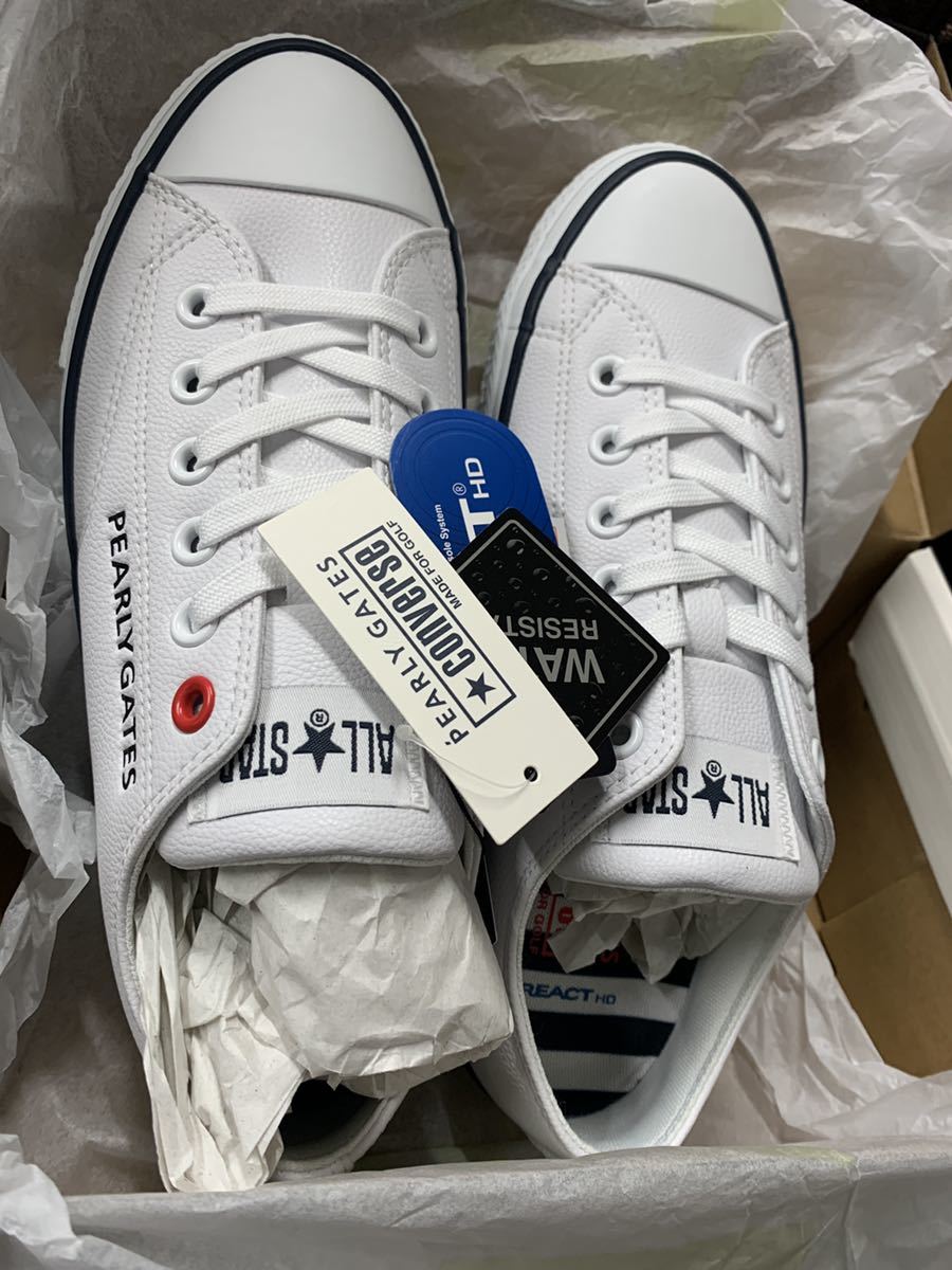 PEARLY GATES × CONVERSE パーリーゲイツ コラボ 白 【公式通販】