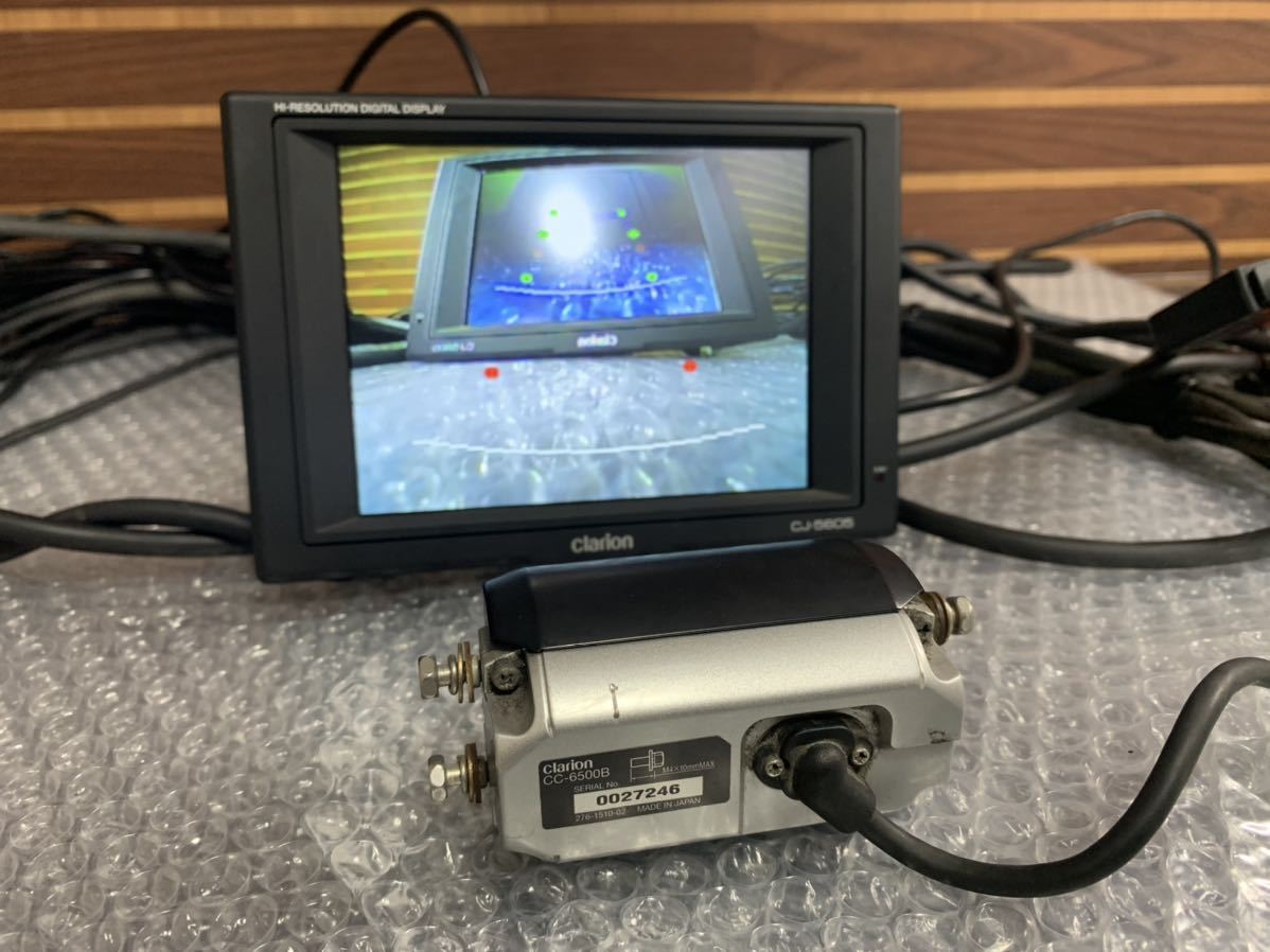 Clarion CJ-5600 CC-6500バックカメラ・モニターセット 【公式通販】