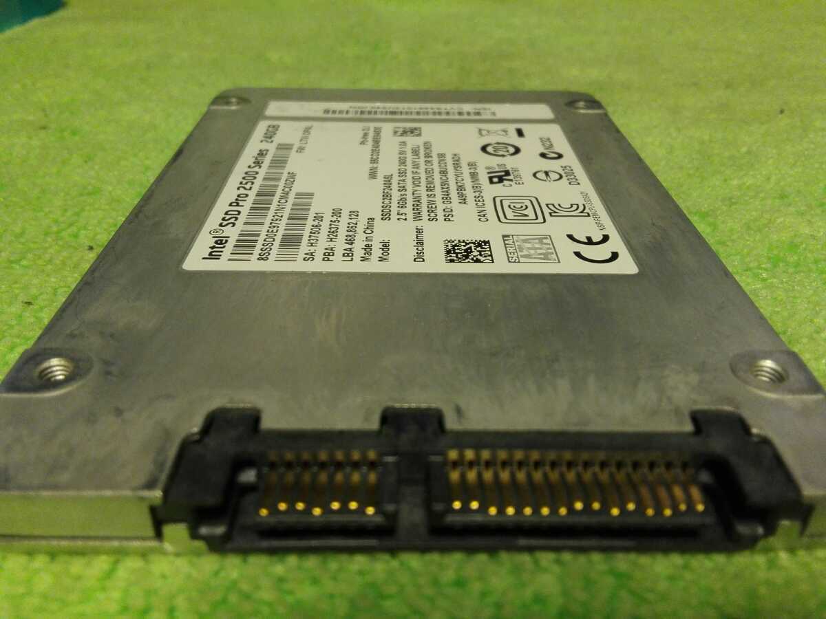 Intel SSD Pro 2500series　240GB 7mm　②_2