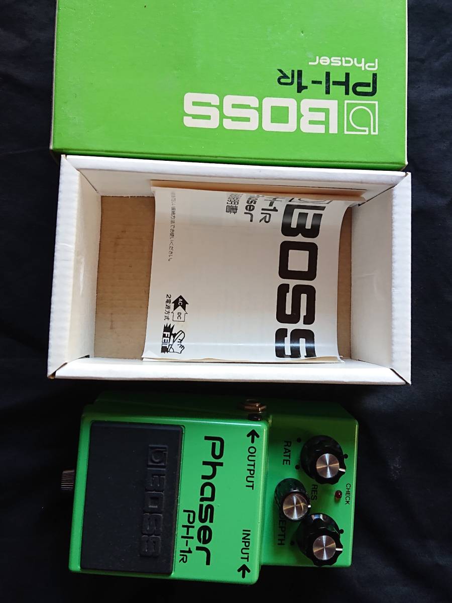 BOSS Phaser PH-1R エフェクター 銀ネジ フェイザー 80年代