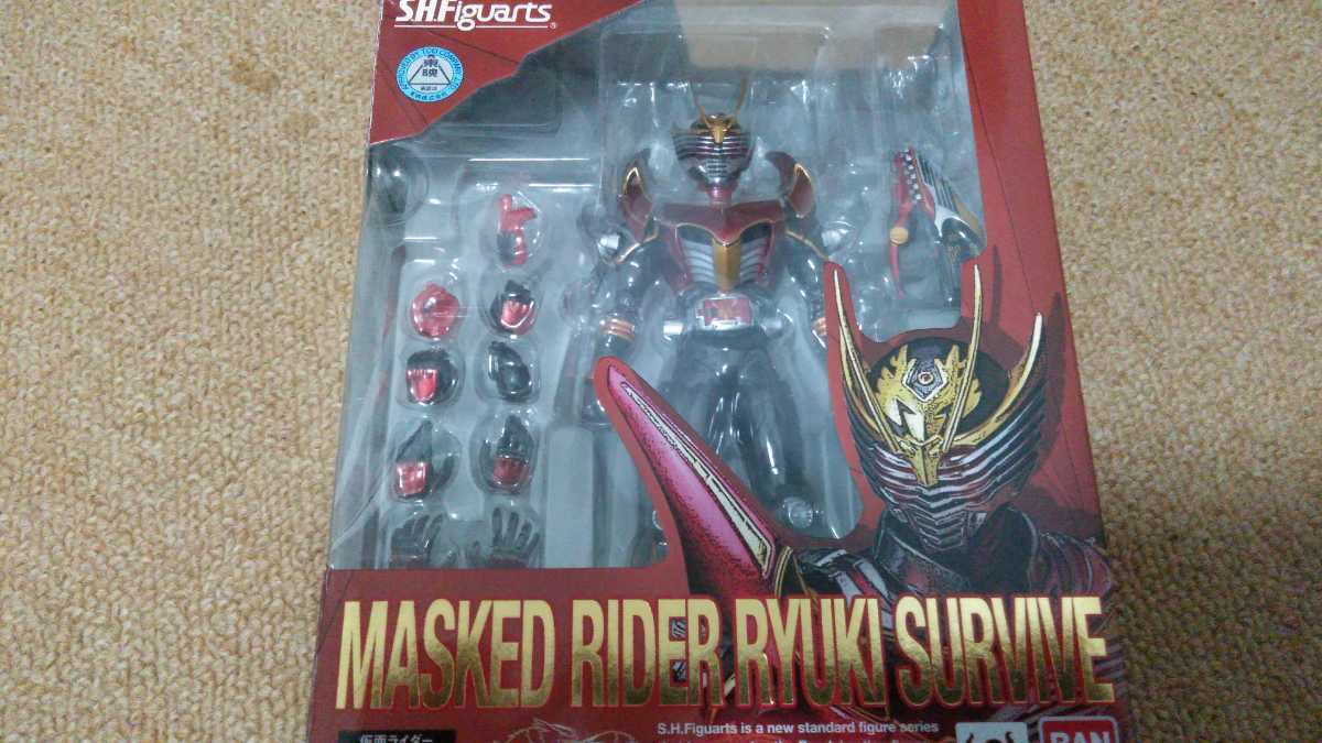 S.H.フィギュアーツ 仮面ライダー龍騎サバイブ : 仮面ライダー龍騎サバイブ 仮面ライダー龍騎 フル可動 レビュー！バイクとモンスター形態に完全変形 仮面ライダー龍騎サバイブの通販