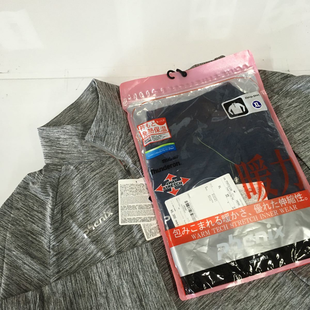 お買い得，本物保証 E4262-S64 MT phenix フェニックス スキー スノボ Frost 1/2 Zip Tee XLサイズ メンズ 長袖 インナーウェア 発熱保温 展示 2点 ウェア(インナーウエア)｜売買されたオークション情報、yahooの商品情報をア 男性用
