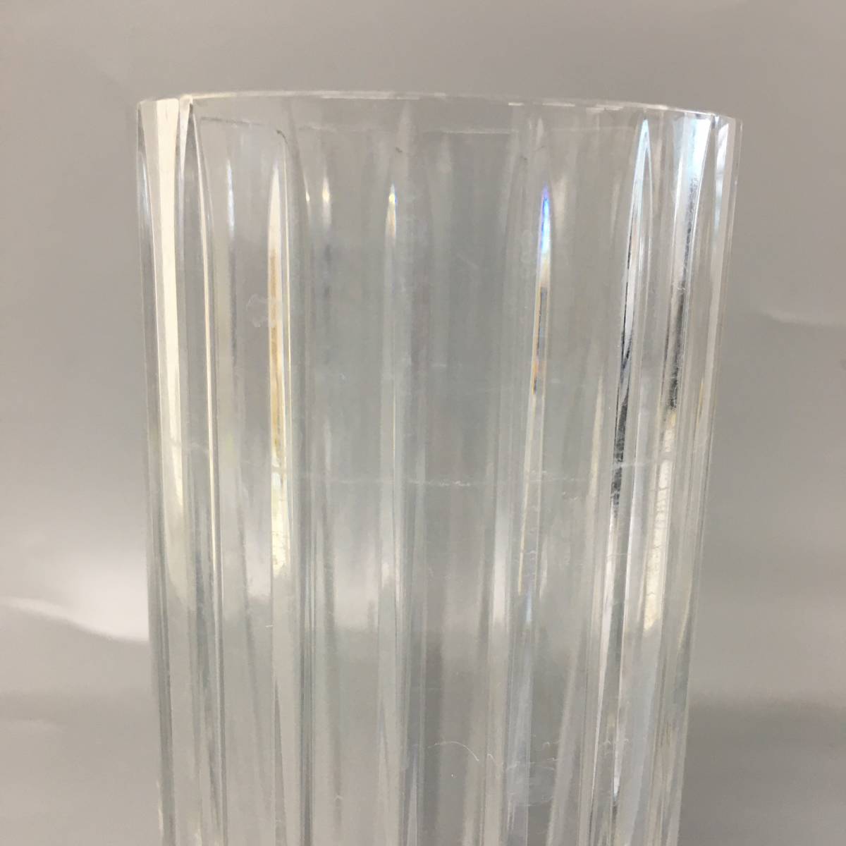 ★A12174/Baccarat バカラ/フラワーベース 花瓶/ハーモニー/クリスタルガラス/高さ 約20㎝/箱付