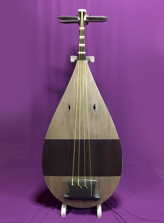 楽琵琶　手作り 楽琵琶(がくびわ)・手作りレプリカ【雅楽器 雅楽用品】LOT.33 ホビー