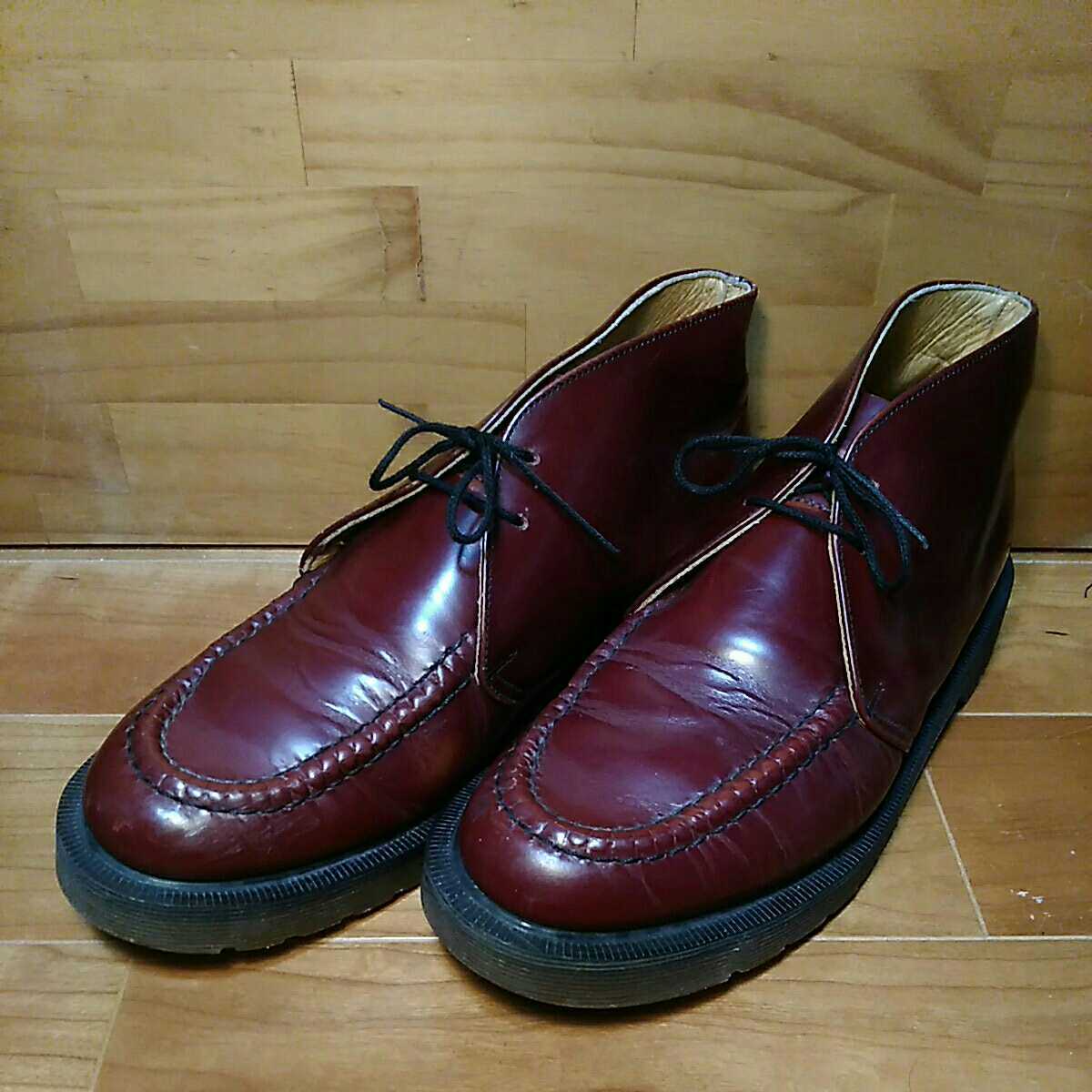 最新作，SALE 入手困難 英国製 ローク Loake ドクターマーチン Dr.Martens チャッカブーツ UK7 バーガンディー oi PUNK SKINS MODS スキンズ パンク(UK7)｜売買されたオークション情報、yahooの商品情報をアーカイブ公 UK7