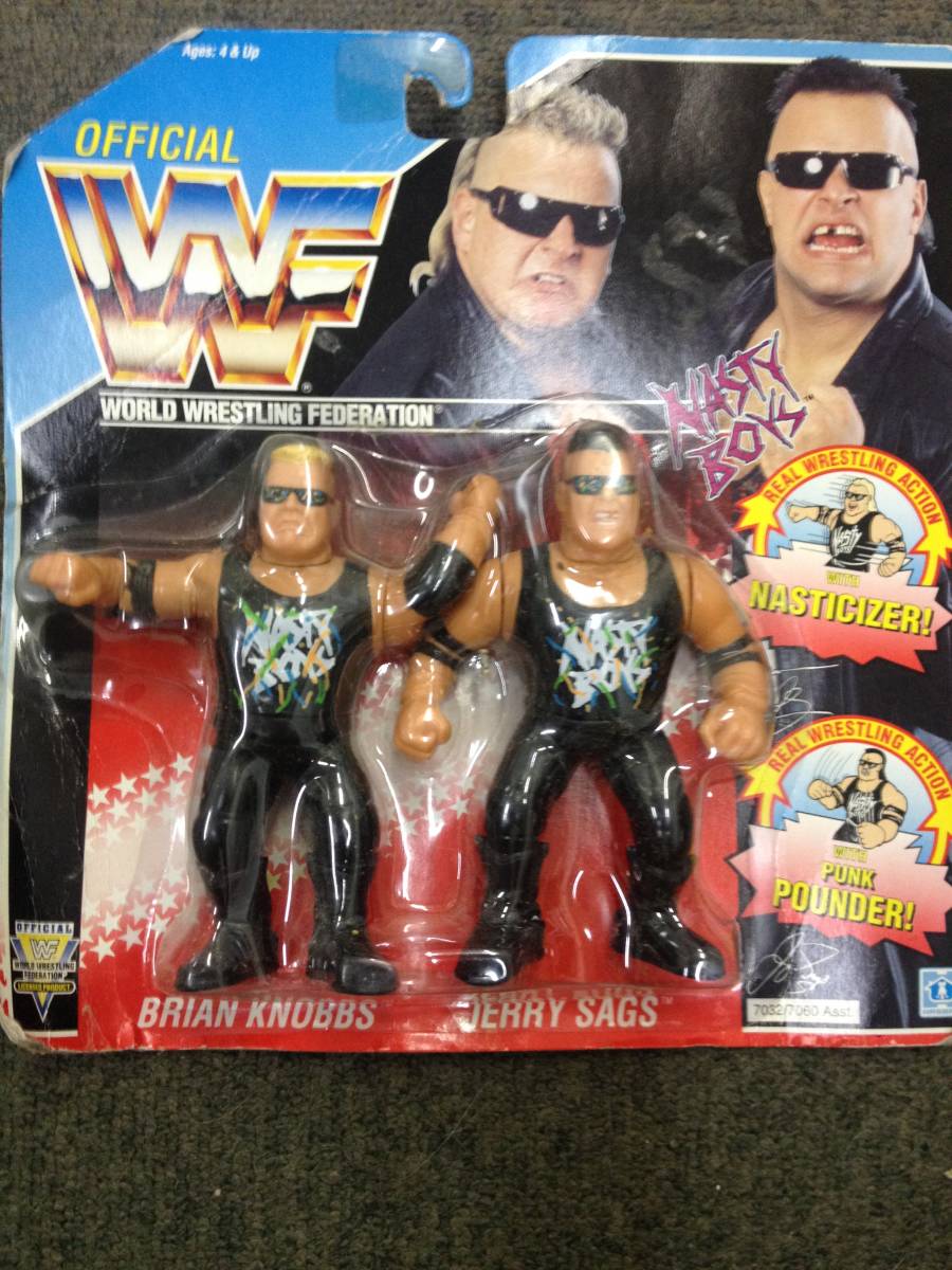 WWF Nasty Boys Hasbro – Series Wrestling 0 retrofigure NASTY BOYS