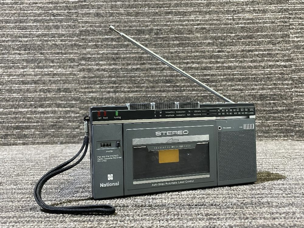 □□ National ステレオラジカセ RX-2700 / 昭和 レトロ ナショナル