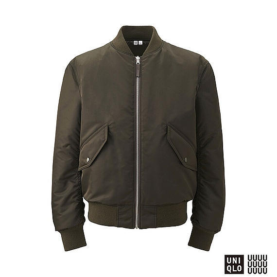 ユニクロ U MA-1 XL ネイビー カーキ UNIQLO ユニクロ MA-1 Jil Sander