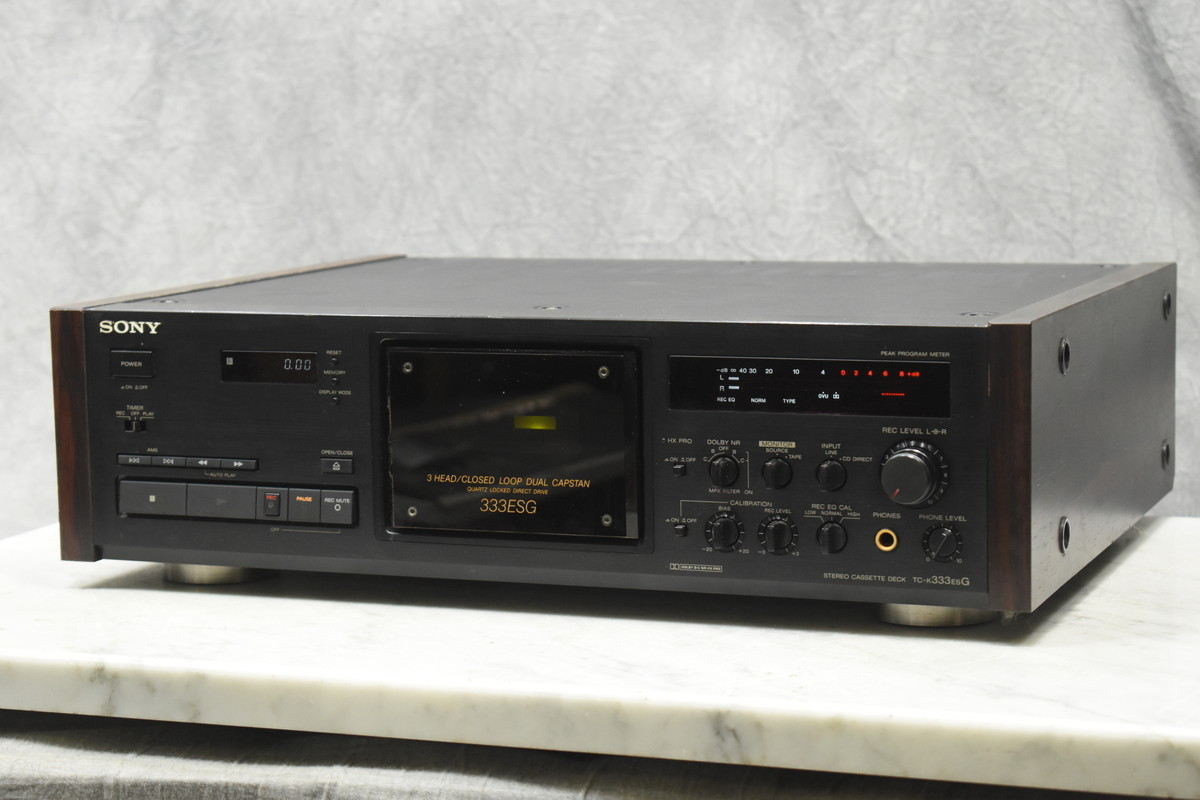 SONY ソニー カセットデッキ TC-K333ESG【ジャンク品】 SONY TC SONY ソニー カセットデッキ TC-K333ESG【ジャンク品】 SONY TC