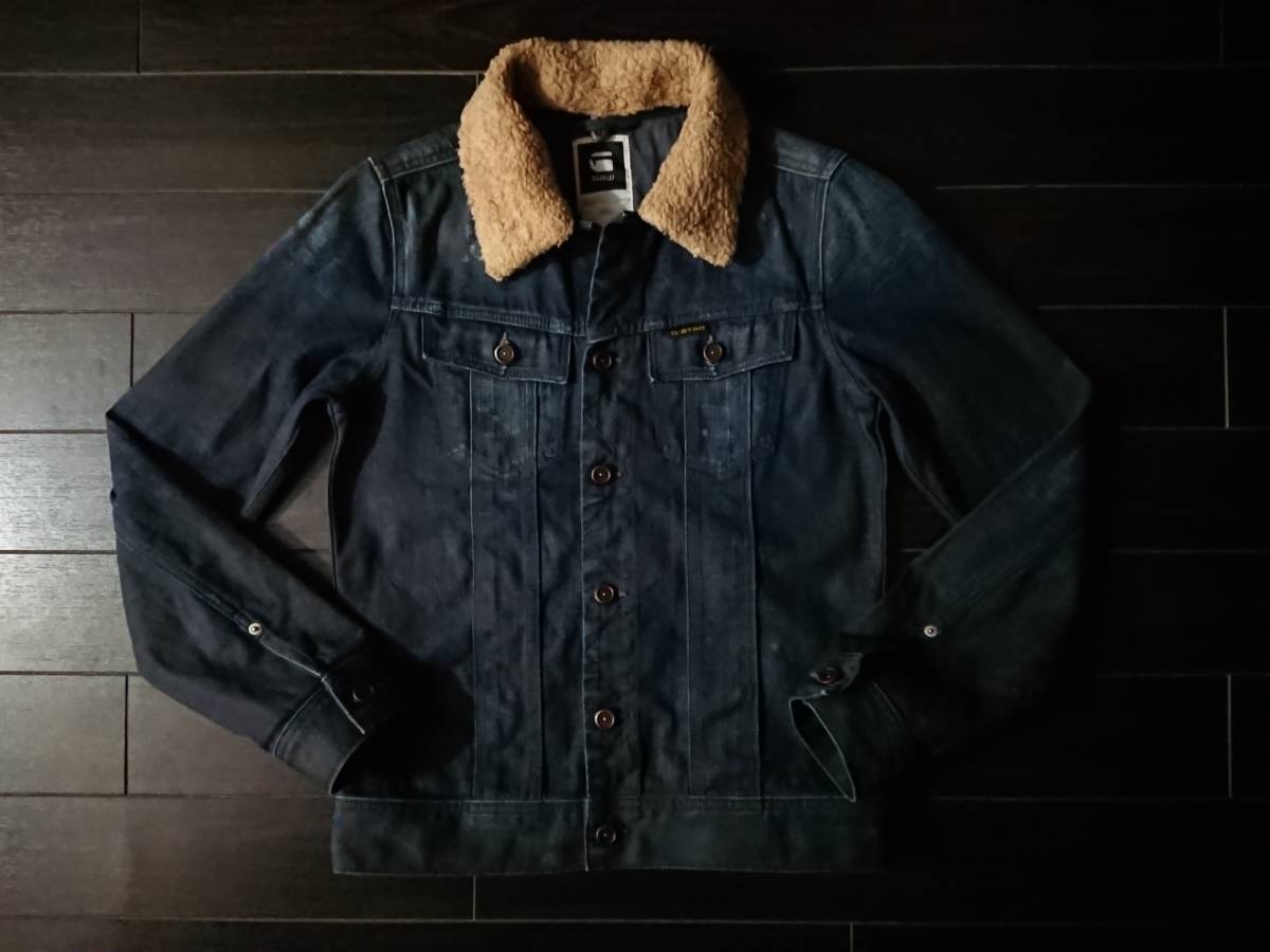 G-STAR RAW♪SLIM TAILOR TEDDY JKT♪ジースター♪ジージャン♪ボア♪size M♪82093 2388 1977