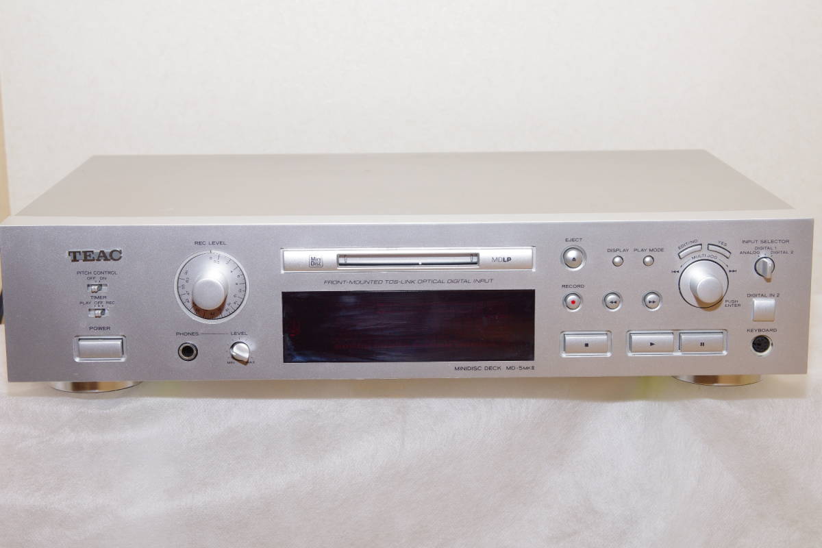 TEAC MDデッキ MD-5MK2 (MKⅡ) ティアック TEAC MD-5MKⅡ MD-5 MK2
