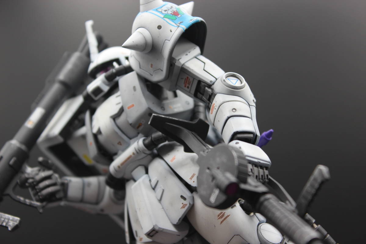 1/100　MG　シン・マツナガ専用高機動型ザク　MS-06R-1　ウェザリング
