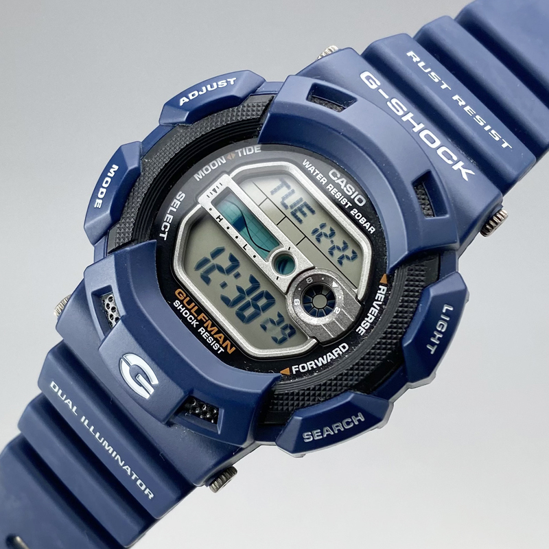 CASIO G-SHOCK GULFMAN G-9100-2JF ネイビー 紺 ガルフマン 【公式通販】