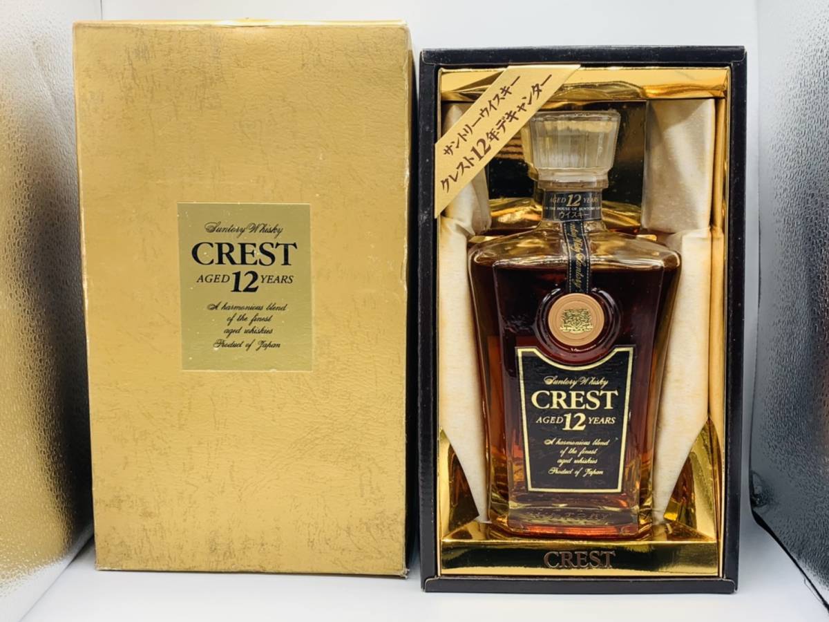 0 Suntory Crest Whisky Year | - Old Years Japanese SUNTORY YEARS