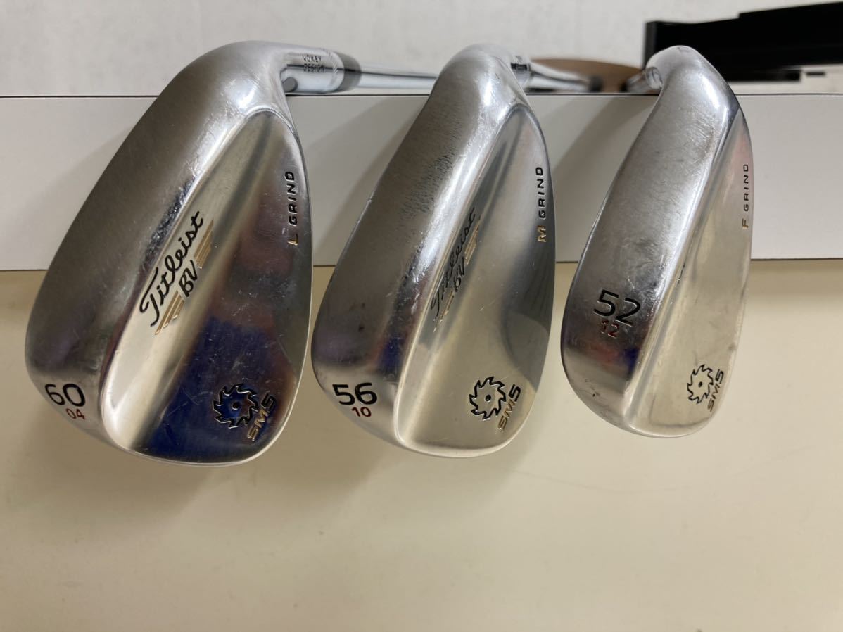 タイトリスト ボーケイ SM5 52 56 60 3本セット Titleist