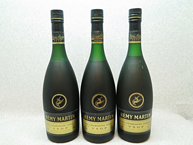 セール，正規品 古酒 REMY MARTIN レミーマルタン VSOP ファインシャンパーニュ コニャック 700ml 3本セット ot(レミーマルタン)｜売買されたオークション情報、yahooの商品情報をアーカイブ公開 - オークファン コニャック