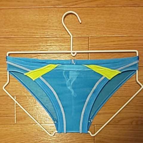 大得価，品質保証 破損あり 競泳水着 SBK1934 AQUX Tahitian Guard Sheer Blue 透ける素材 サイズS 競泳用水着 Vパン 競パン ビキニ ブーメラン A-06(Sサイズ以下)｜売買されたオークション情報、yahooの商品情報をアーカイ 男性用