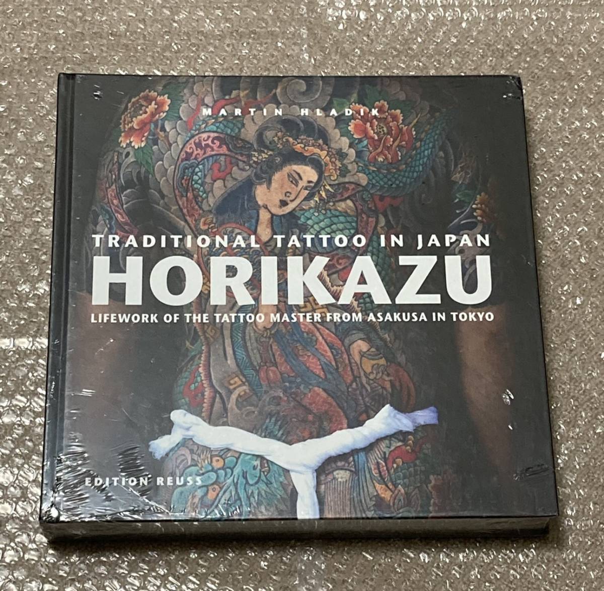 HORIKAZU Tattoo 洋書写真集 彫和 本 Traditional 洋書☆伝統的な日本の