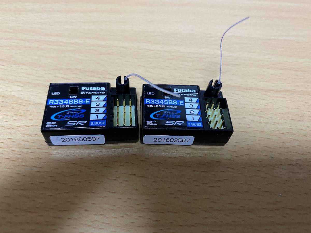 フタバ 受信機 R334SBS-E 2個セット②