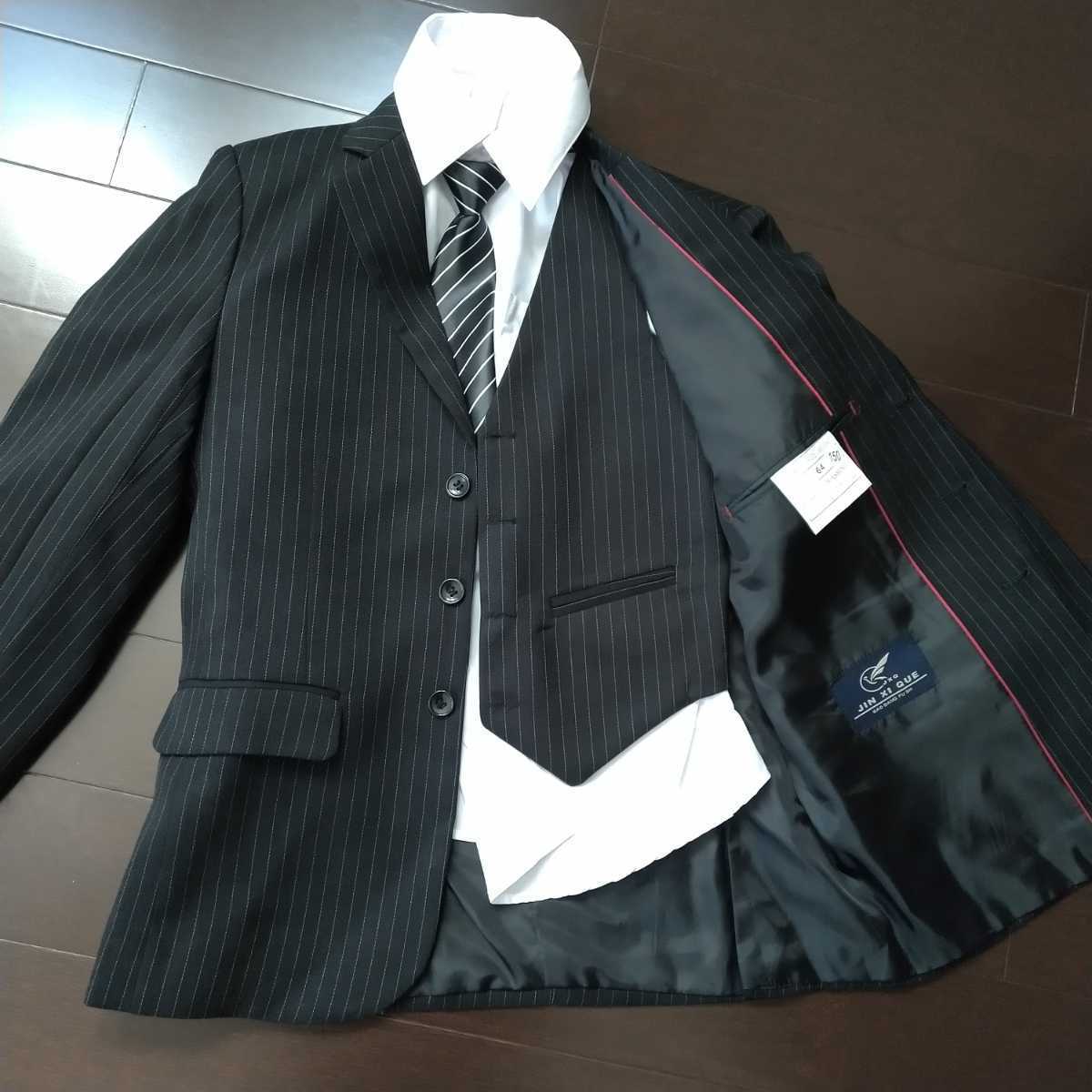 卒業式 男の子150 フォーマルスーツ5点セット 150 145 154cm 売買されたオークション情報 Yahooの商品情報をアーカイブ公開 オークファン Aucfan Com