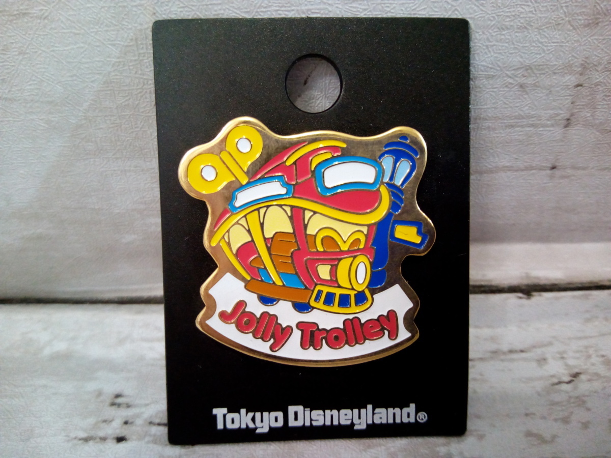 ディズニーランド アトラクションピンバッジ