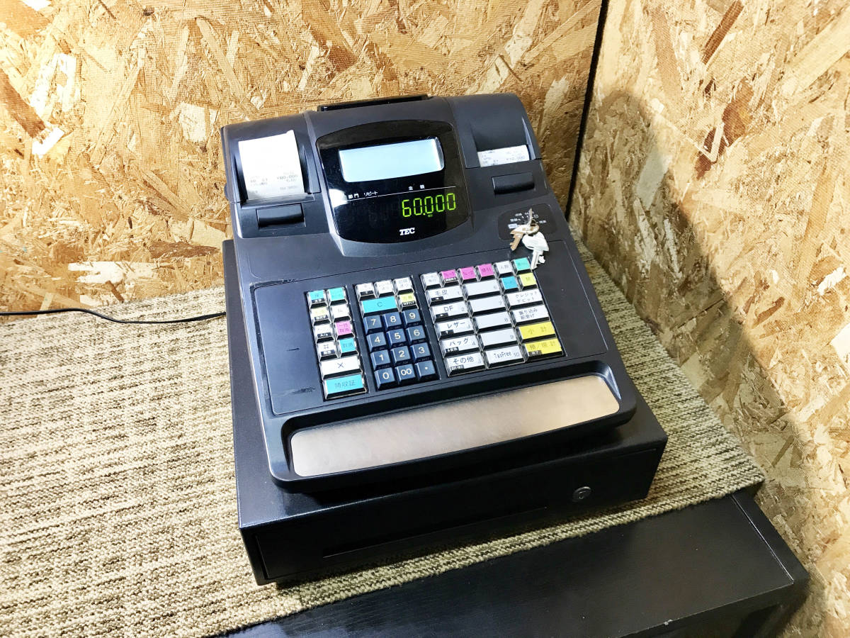 東芝 テック 660の通販 □TEC/東芝テック☆MA-660☆電子レジスター☆鍵 