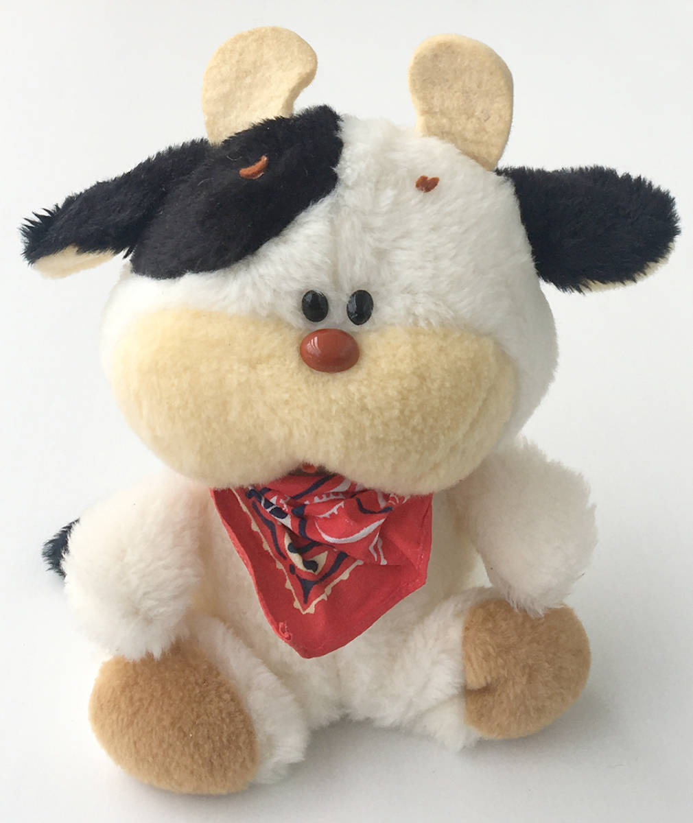 OIKE モーモー ぬいぐるみ ♡※後左1009 昭和レトロ オオイケ