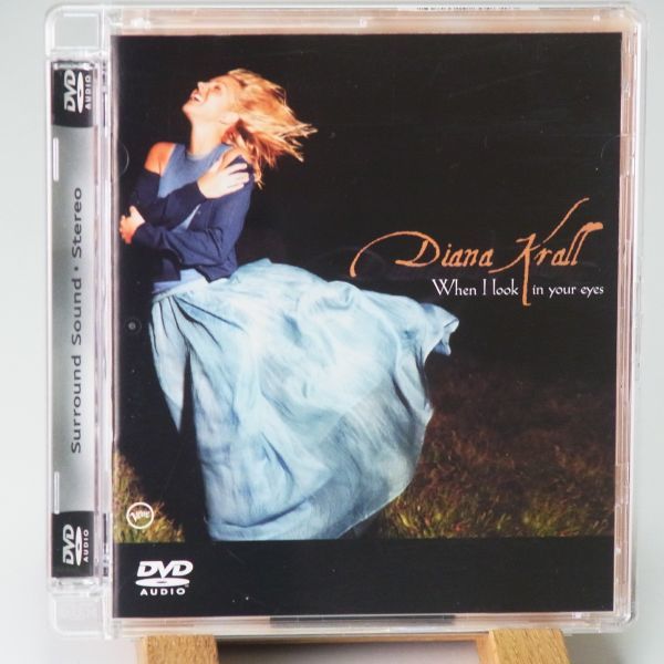 【DVD AUDIO ハイレゾ】ダイアナ・クラール　DIANA KRALL　WHEN I LOOK IN YOUR EYE　ステレオ・サラウンド　専用DVD AUDIOプレーヤが必要
