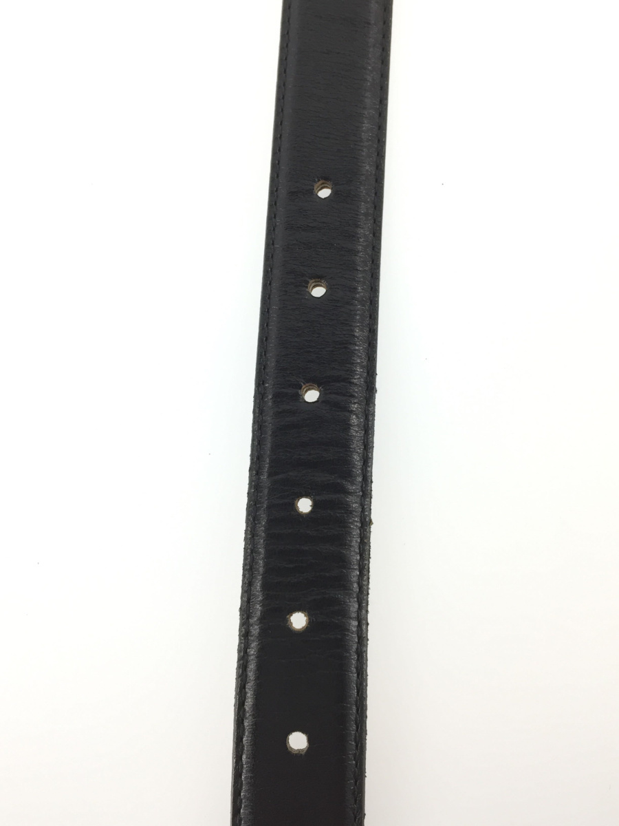 セリーヌ CELINE ベルト ゴールド金具 ブラック 馬車金具 レザーベルト 0 キャメル レザー 25MM (セリーヌ) 中古・古着通販CELINE サイズ:65 RECLO BASE
