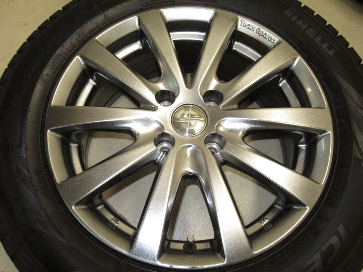 1円スタート売切り！CRIMSON Team SPARCO 6.5J-16 off+27 pcd108/4H 