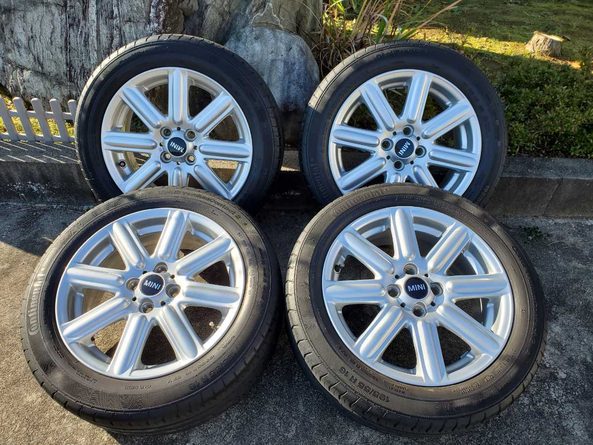 ミニ BMW MINI 16インチ クーパーS純正16インチホイール 4本 6.5J +48 