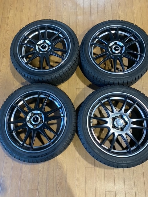 中古タイヤ スタッドレスタイヤ 4本セット 215/45R17 ブリヂストン
