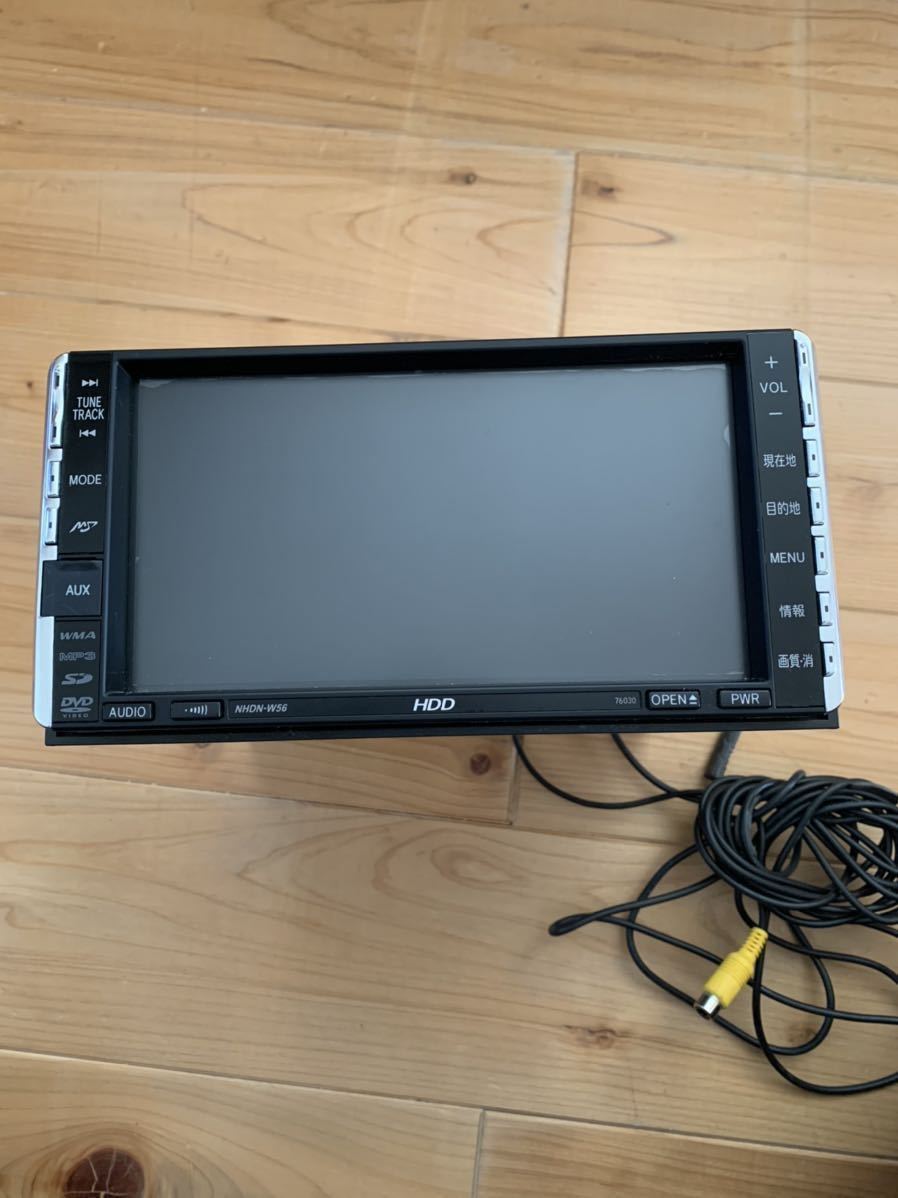 トヨタ純正 HDDナビ NHDN-W56 取扱説明書付き 動作確認品 純正