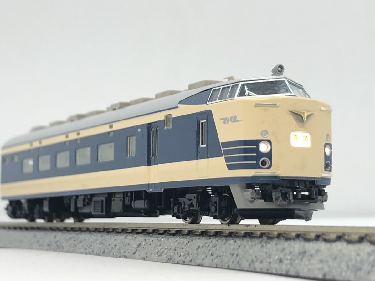 TOMIX 92769 国鉄 581系特急電車(月光形)基本セット ばらし クハネ581