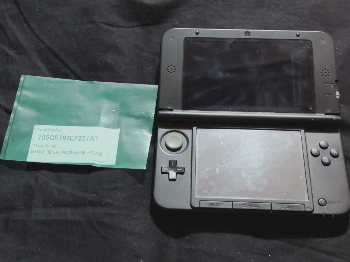 【マニュアル付き③】3DSLL-偽トロキャプチャ機能付き【SDカード、電源ケーブル、USBケーブル付き】_2