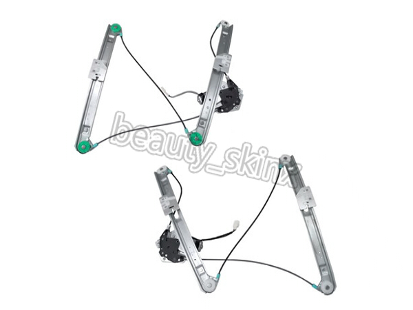 BMW E46 パワーウィンドウレギュレーター フロント 左右セット モーター付 51337020659 51337020660 318i 320i 323i 325i 328i 330i 新品