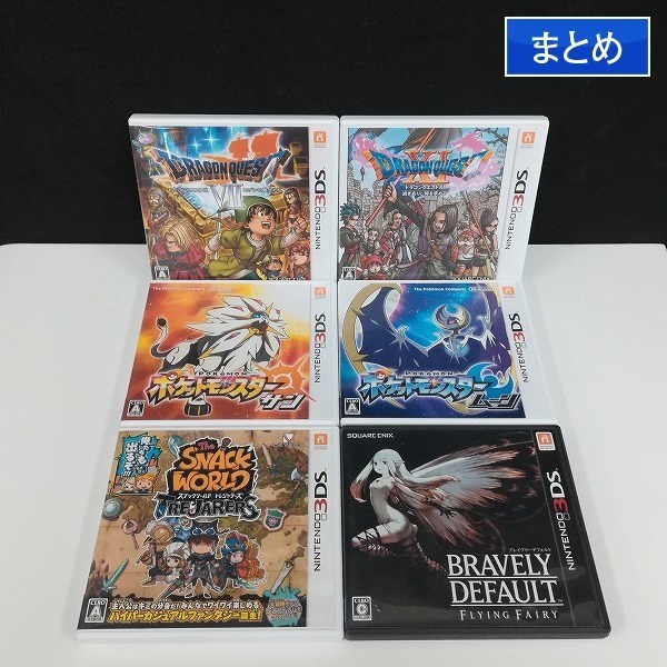 Ge501a 3dsソフト 6点 ドラクエ7 11 ポケットモンスター サン ムーン 他 ゲーム W ニンテンドー3ds専用ソフト 売買されたオークション情報 Yahooの商品情報をアーカイブ公開 オークファン Aucfan Com
