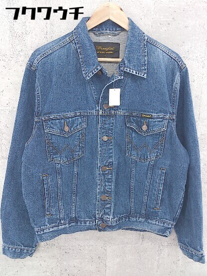 ◇ Wrangler ラングラー 黒タグ 復刻 長袖 デニム ジャケット Gジャン