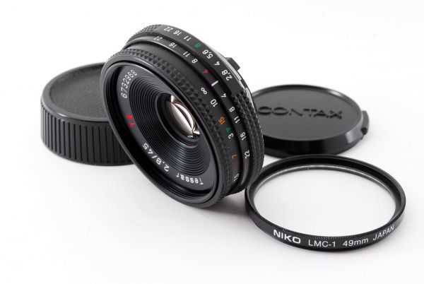 ◇美品◇ Contax Carl Zeiss Tessar 45mm F2.8 T* コンタックス カール