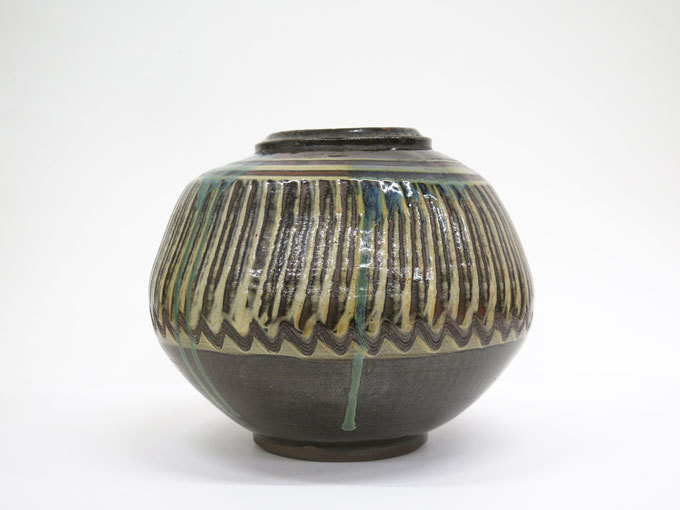 【希少・特大】小石原焼 善光作 大壺 55cm 飾り壺 伝統工芸 飛び鉋 刷毛目 2026年最新Yahoo!オークション 壺の中古品・新品・未使用 -小石原焼