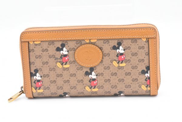 GUCCI☆ミッキー☆長財布☆ラウンドファスナー☆限定品☆新品未使用品 GUCCI】【ディズニーコラボ】グッチ『DISNEY×GUCCI ミッキーマウス