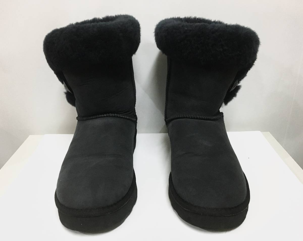 WTAPS BOOTS LEATHER SHEEP SKIN 紺 S 26cm ダブルタップス ムートン 