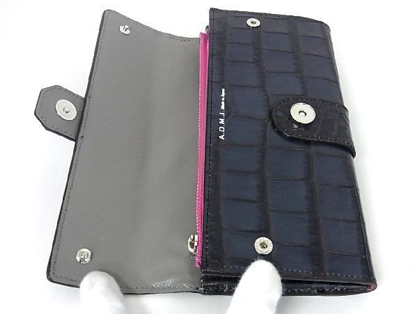 1円 □新品□未使用□ A.D.M.J. アクセソワ ドゥ マドモワゼル クロコ
