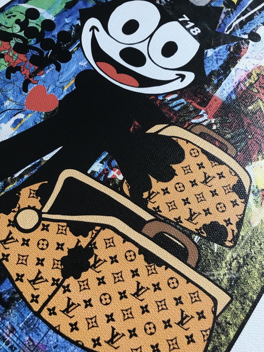 グラフィックキャンバスアートフレーム【Chyloe718】フィリックス・ザ  