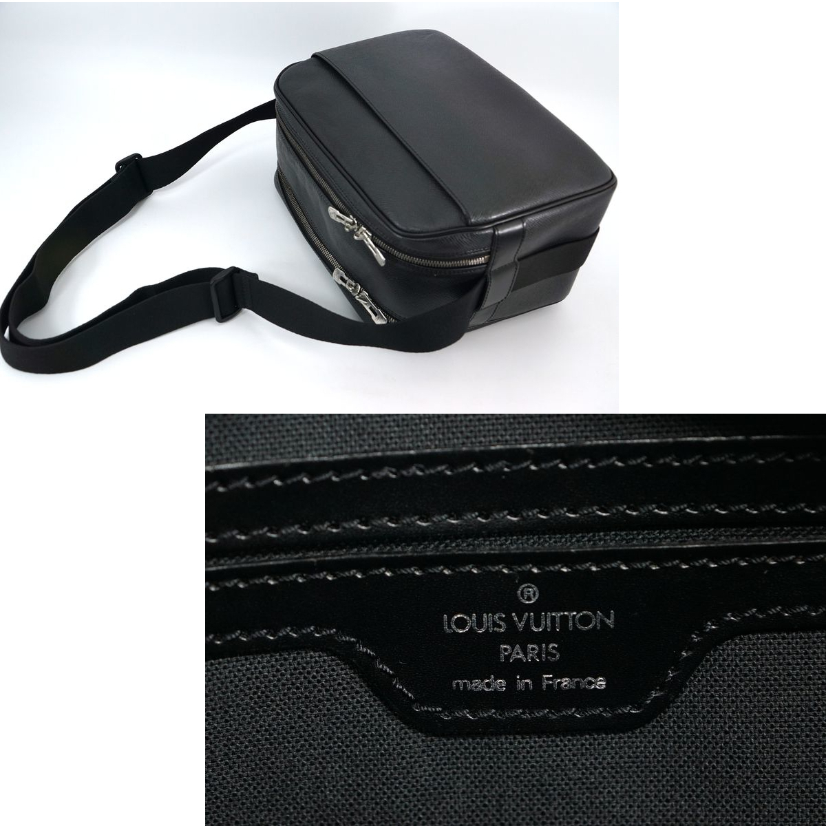 極美品】ルイヴィトン Louis Vuitton タイガ リポーター ショルダー 